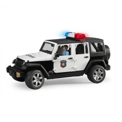 Macheta masina de politie jeep rubicon